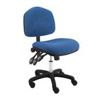 Fabric Wide Chair Desk H and Nylon Base, 18"-23" H  Three Lever Control